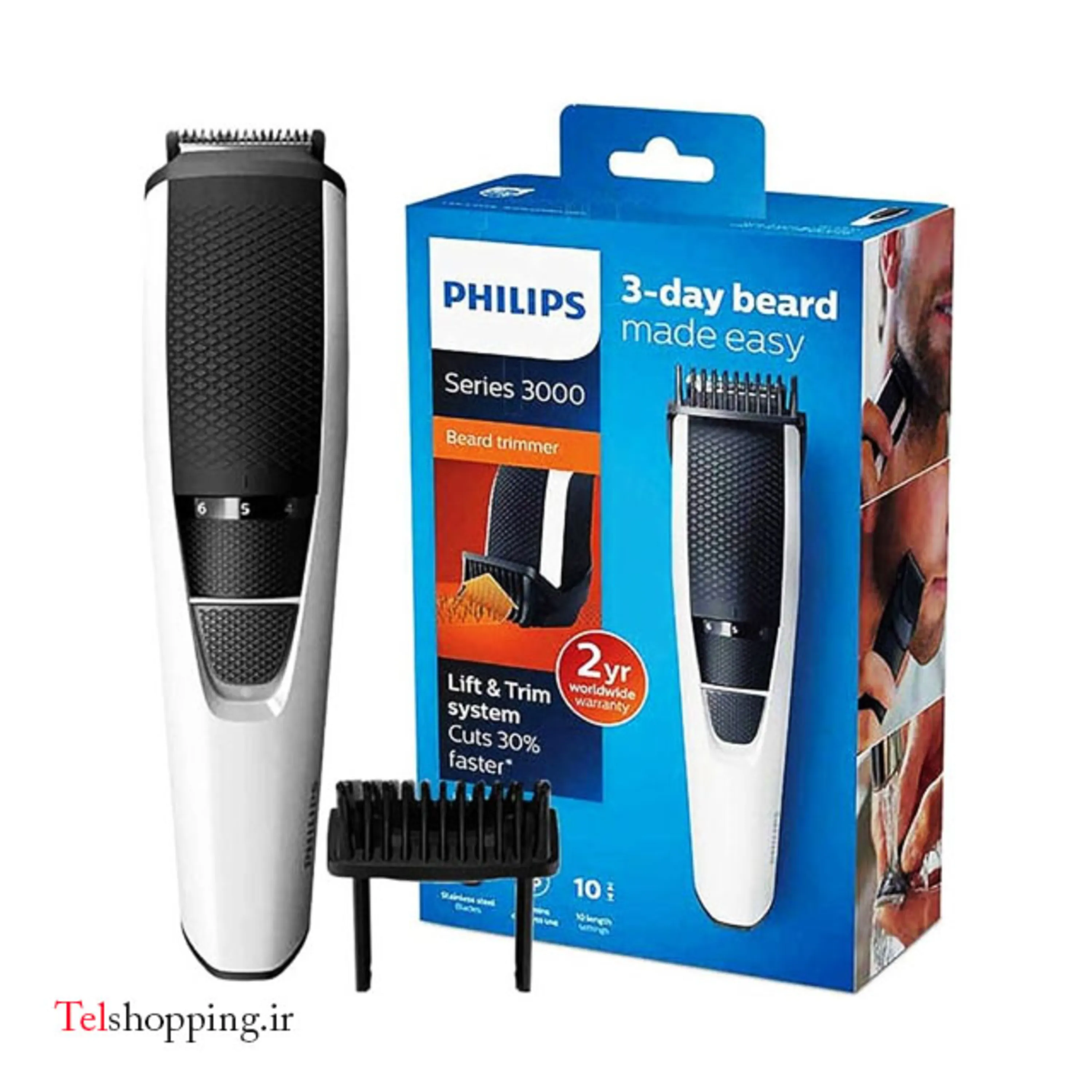 ماشین اصلاح سر و صورت فیلیپس مدل  BT3206